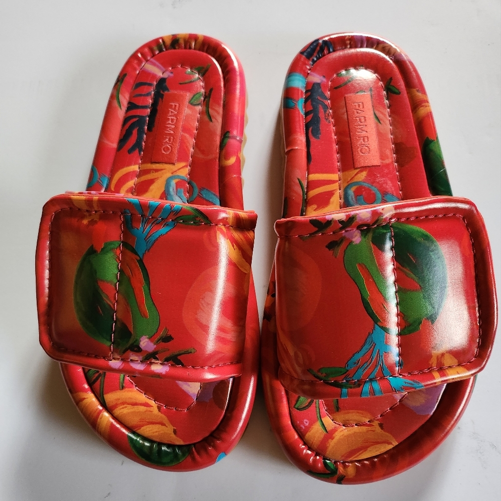 Farm Rio Pink Fruits Slides